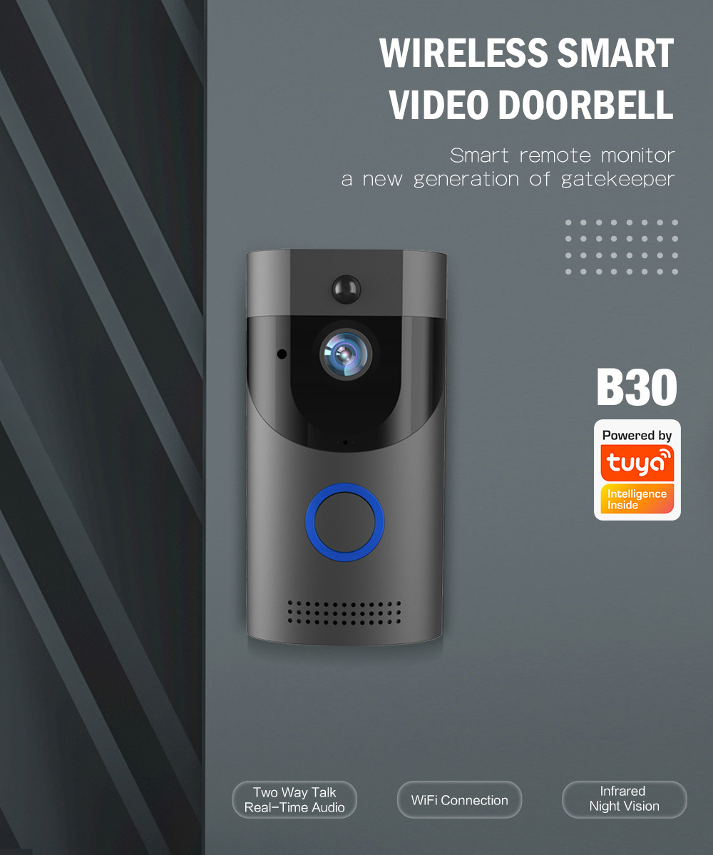 1080p Waterproof Video Doorbell Camera